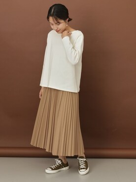 「FORK&SPOON」｜FORK&SPOON WOMENさん（レディース・161cm）の秋コーディネート