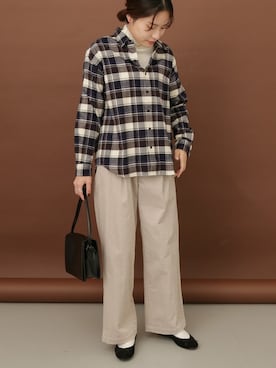 「FORK&SPOON」｜FORK&SPOON WOMENさん（レディース・161cm）の秋コーディネート