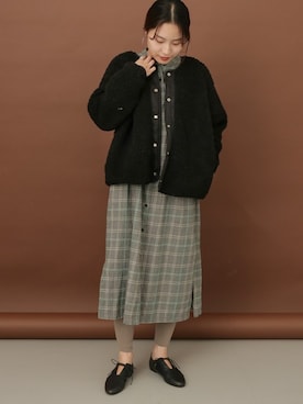 「FORK&SPOON」｜FORK&SPOON WOMENさん（レディース・161cm）の秋コーディネート