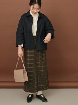 「FORK&SPOON」｜FORK&SPOON WOMENさん（レディース・161cm）の秋コーディネート