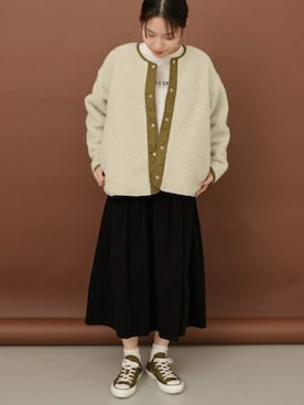 「FORK&SPOON」｜FORK&SPOON WOMENさん（レディース・161cm）の秋コーディネート