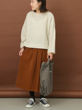 「FORK&SPOON」｜FORK&SPOON WOMENさん（レディース・161cm）の秋コーディネート