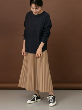 「FORK&SPOON」｜FORK&SPOON WOMENさん（レディース・161cm）の秋コーディネート