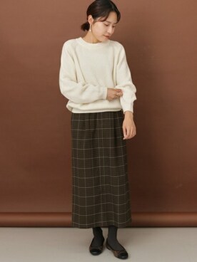 「FORK&SPOON」｜FORK&SPOON WOMENさん（レディース・161cm）の秋コーディネート