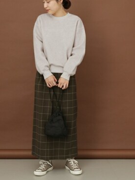 「FORK&SPOON」｜FORK&SPOON WOMENさん（レディース・161cm）の秋コーディネート