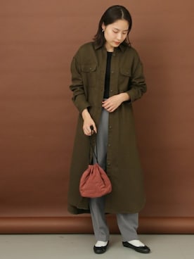 「FORK&SPOON」｜FORK&SPOON WOMENさん（レディース・161cm）の秋コーディネート