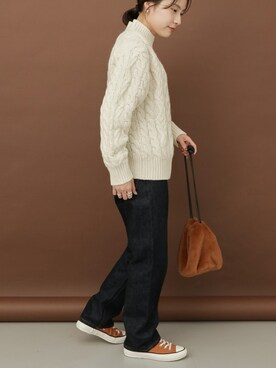 「FORK&SPOON」｜FORK&SPOON WOMENさん（レディース・161cm）の秋コーディネート