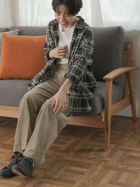 「FORK&SPOON」｜FORK&SPOON WOMENさん（レディース・161cm）の秋コーディネート