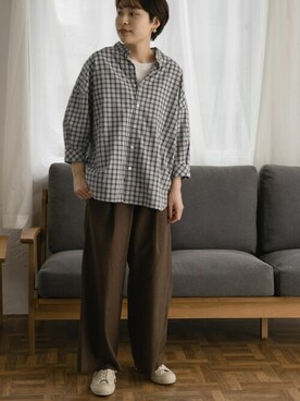 「FORK&SPOON」｜FORK&SPOON WOMENさん（レディース・161cm）の秋コーディネート