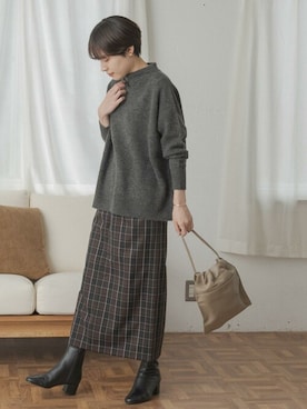 FORK&SPOON WOMENさん(レディース・161cm)の冬コーディネート