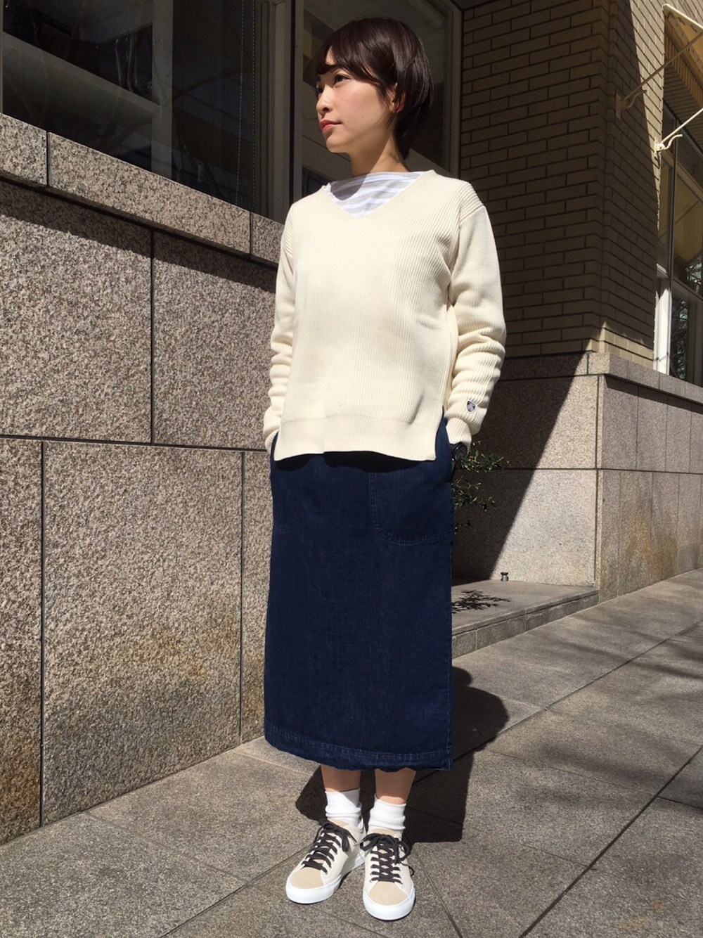 DANTON ダントン デニムワークスカート 楽天市場】DANTON ダントン デニム ワークスカート JD-5086 YMN
