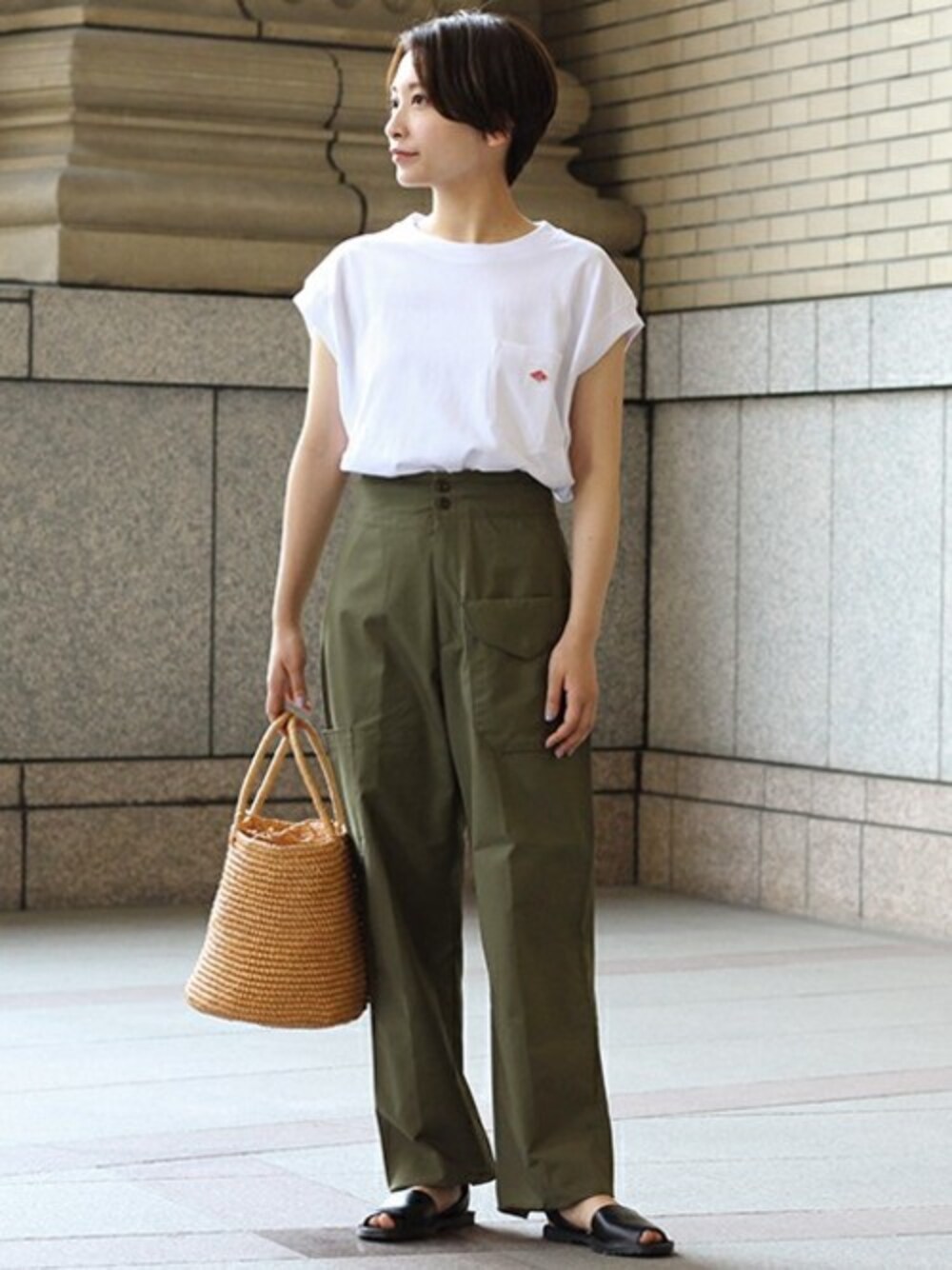 SENSI STUDIOのかごバッグを使った人気ファッションコーディネート - WEAR