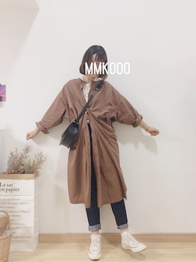 m♡さん（レディース・167cm）の秋コーディネート