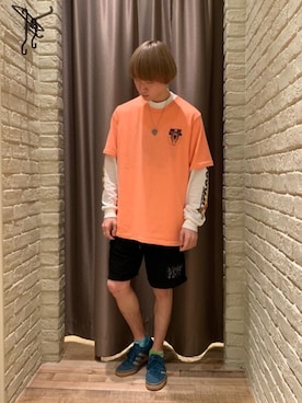 「アイテム（ルームウェア/パジャマ）」を使った、dr.tateさん（メンズ・170cm）の夏コーディネート