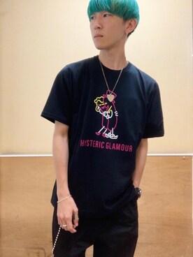 「コラボレーション」｜「アイテム（財布/小物）」を使った、dr.tateさん（メンズ・170cm）の夏コーディネート