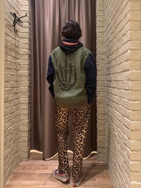 「らふこーで」｜「アイテム（スラックス）」を使った、dr.tateさん（メンズ・170cm）の秋コーディネート
