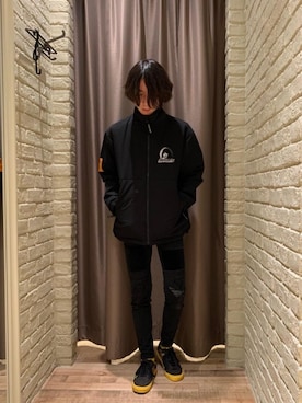 「HYSTERIC GLAMOUR（ヒステリックグラマー）のアイテム（ナイロンジャケット）」を使った、dr.tateさん（メンズ・170cm）の秋コーディネート