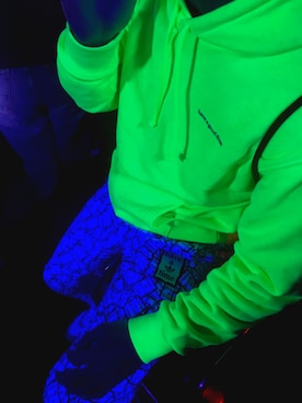 「Have a good time（ハバグッタイム）のアイテム（パーカー）」を使った、ウイキさん（メンズ・174cm）の春コーディネート