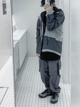 「harshandcruel」｜melancozmo_さん（メンズ・175cm）の冬コーディネート