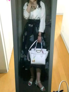 「サマンサタバサ」｜「アイテム（サンダル）」を使った、tomicarenさん（レディース・160cm）の夏コーディネート