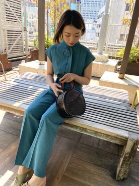 hitomi_utさん（レディース・156cm）の春コーディネート