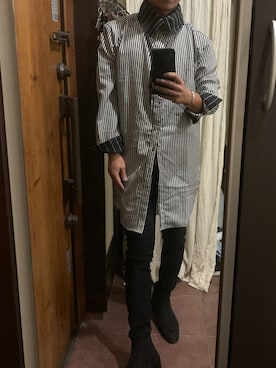 「d3d5（ディースリーディーファイブ）のアイテム」を使った、yoma さん（メンズ・173cm）の秋コーディネート