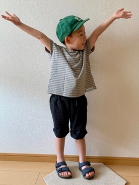 kan1208さん（キッズ・100cm）の夏コーディネート