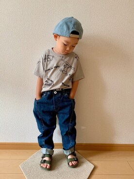 kan1208さん（キッズ・100cm）の夏コーディネート