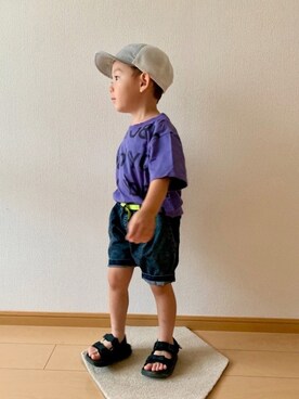 kan1208さん（キッズ・100cm）の夏コーディネート