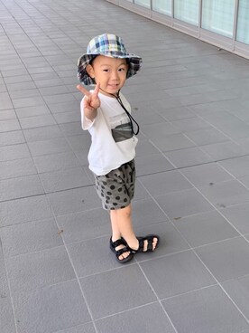 kan1208さん（キッズ・100cm）の夏コーディネート