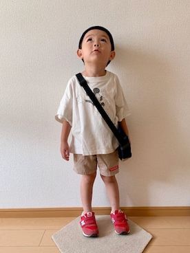 「highking（ハイキング）のアイテム」を使った、kan1208さん（キッズ・100cm）の夏コーディネート