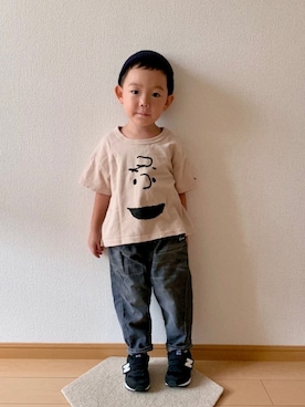 「highking（ハイキング）のアイテム」を使った、kan1208さん（キッズ・100cm）の秋コーディネート