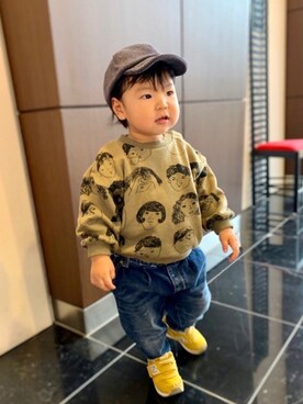 kan1208さん（キッズ・100cm）の秋コーディネート