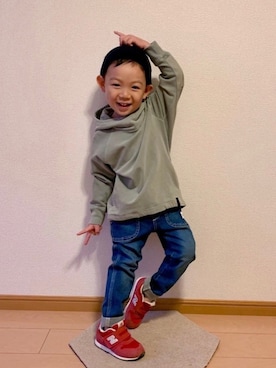 kan1208さん（キッズ・100cm）の秋コーディネート