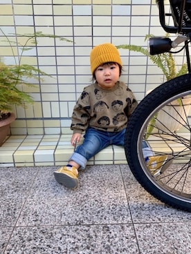 kan1208さん（キッズ・100cm）の秋コーディネート