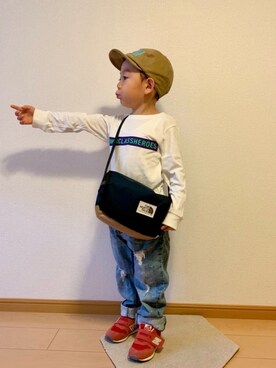 「highking（ハイキング）のアイテム」を使った、kan1208さん（キッズ・100cm）の秋コーディネート