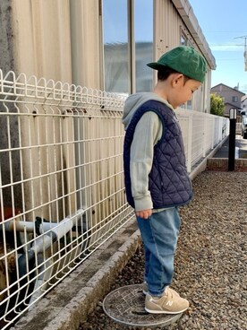 kan1208さん（キッズ・100cm）の冬コーディネート