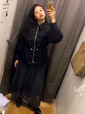 「试衣间」｜feb0203さん（レディース・165cm）の冬コーディネート