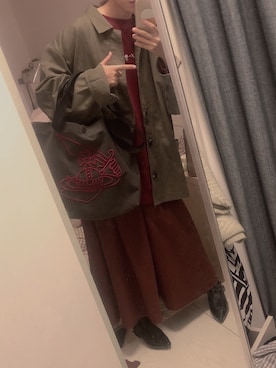 Samuさん（レディース・163cm）の秋コーディネート