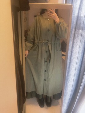 「nougatine（ヌガティーヌ）のアイテム（ジャケット/アウター）」を使った、Samuさん（レディース・163cm）の春コーディネート