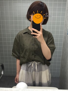 陽さん(レディース・157cm)の夏コーディネート