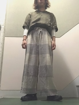 陽さん(レディース・157cm)の夏コーディネート