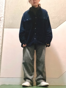 陽さん（レディース・157cm）の冬コーディネート