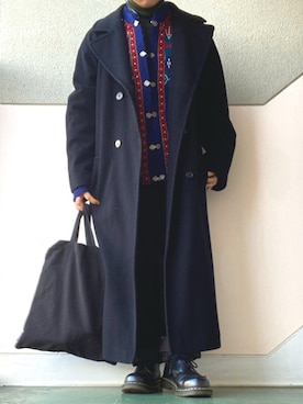 陽さん（レディース・157cm）の冬コーディネート