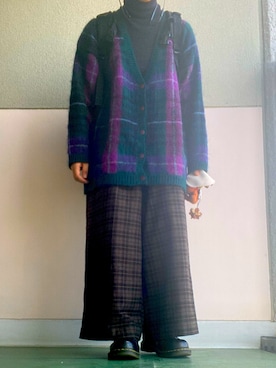 陽さん（レディース・157cm）の冬コーディネート