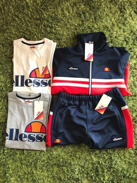 「ellesse（エレッセ）のアイテム（ジャケット/アウター、ブルー系）」を使った、ミニーさん（レディース）の春コーディネート