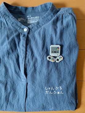 「Handmade（ハンドメイド）のアイテム（ブローチ/コサージュ）」を使った、しゃんぶるだんふぁんさん（レディース・151cm）の秋コーディネート
