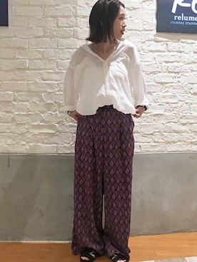 relume 博多店 スタッフAさんのコーディネート