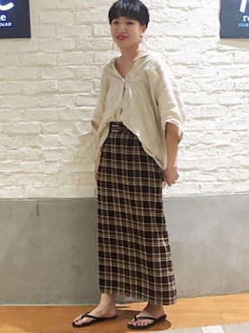 relume 博多店 スタッフAさんのコーディネート