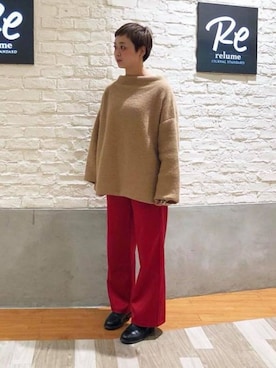 relume 博多店 スタッフAさんのコーディネート